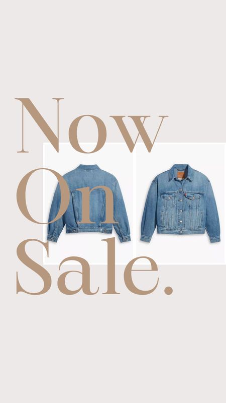 •now on sale•

the levi’s 90’s trucker jacket is my most worn denim jacket for sure. i love the oversized fit + the fact that it keeps its structured shape while still being really soft for denim. 

#LTKsalealert #LTKstyletip #LTKfindsunder100