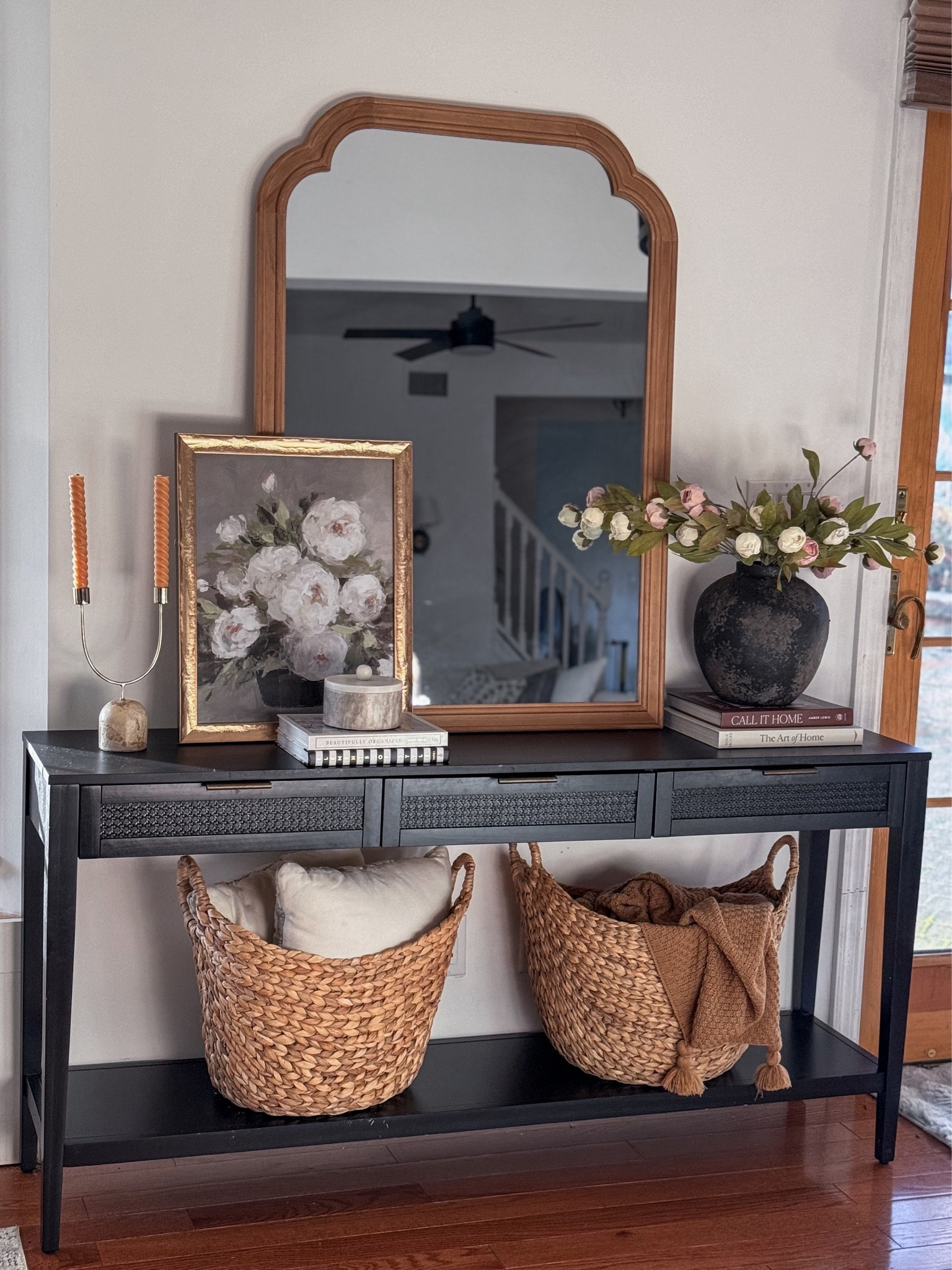 Console styling! Shop my console here #LTKMostLoved

#LTKSeasonal #LTKhome