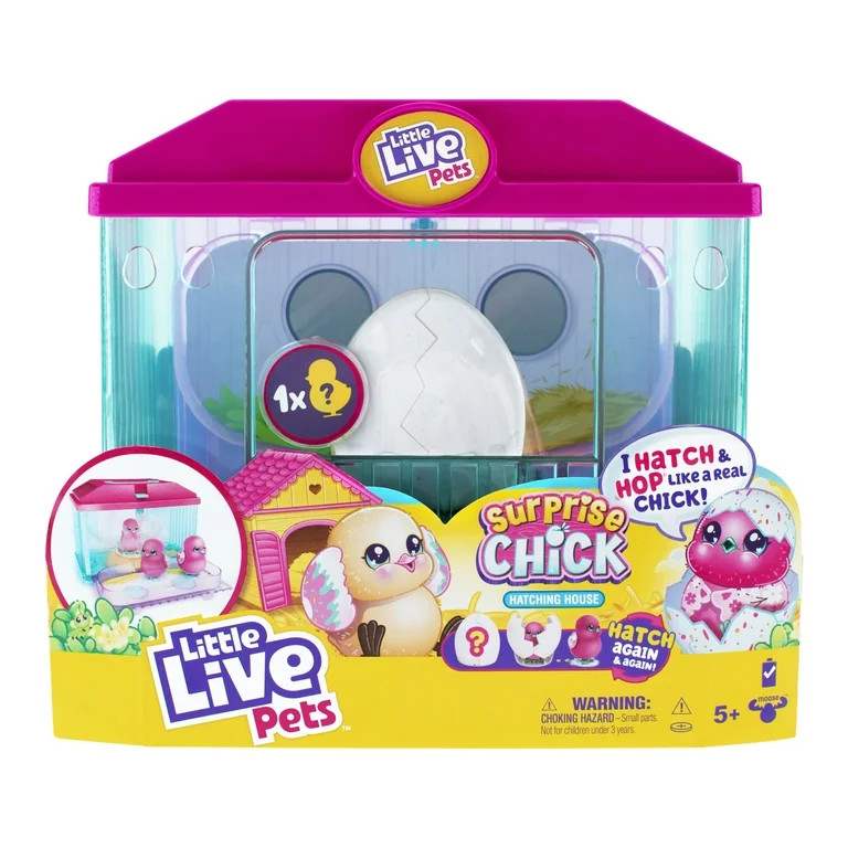 Little Live Pets, Surprise Chick Blue Hatching House with Chick, Styles and Colors May Vary, Ages... | Walmart (US)