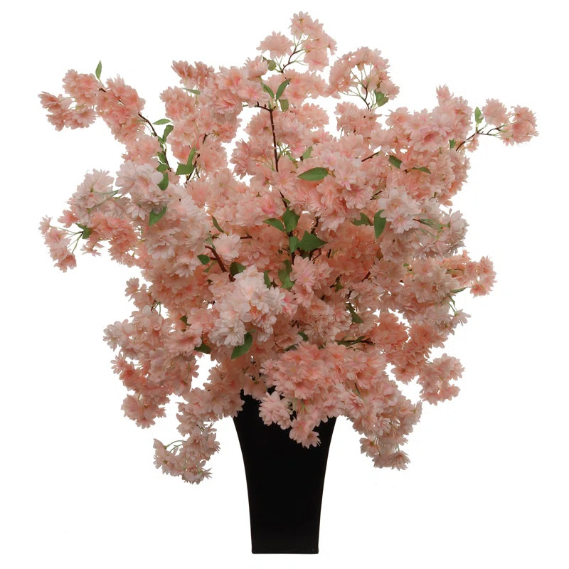 30" Tall Realistic Artificial Cherry Blossom | Wayfair North America