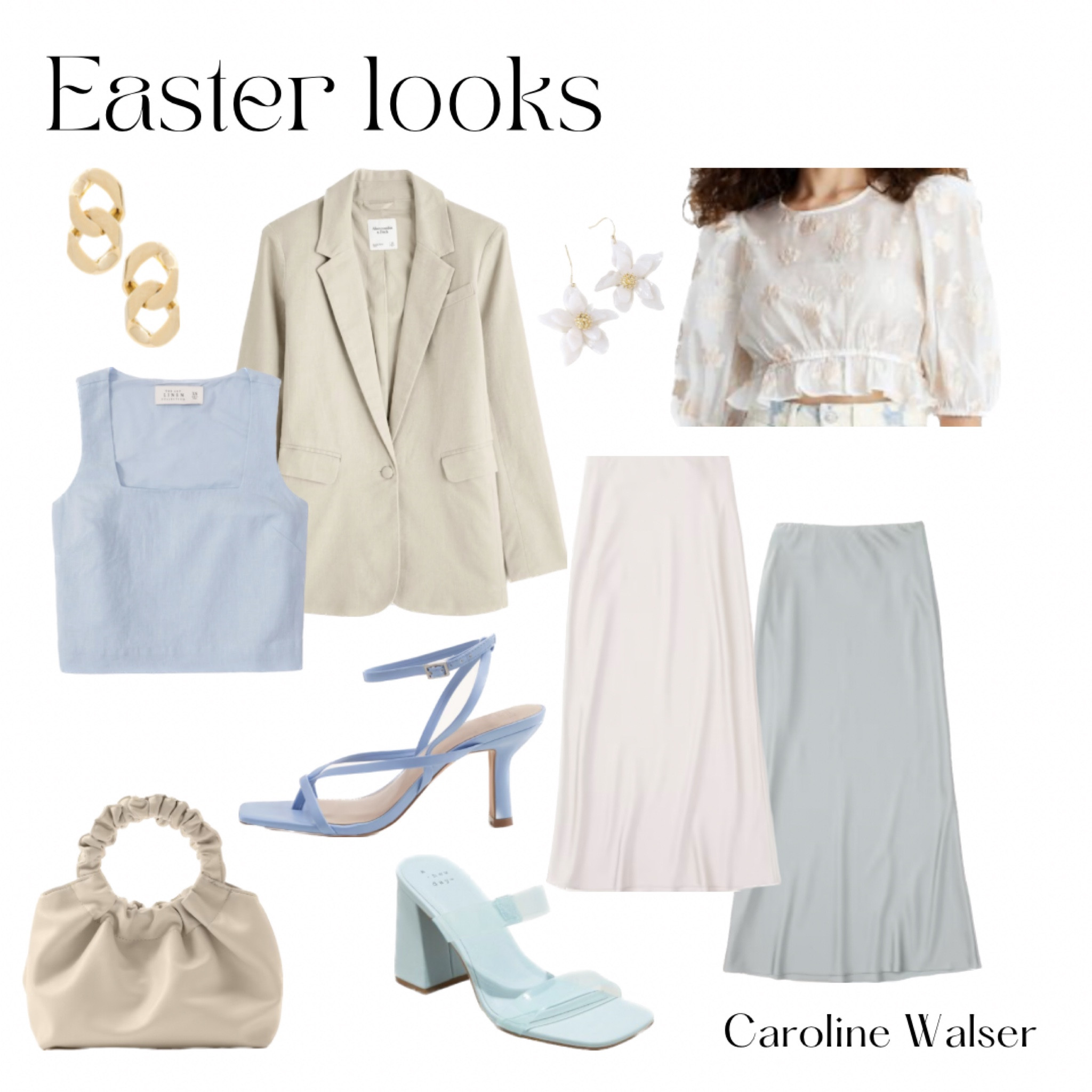 Easter outfits

#EasterLooks #EasterOutfit #Linen #LinenSet #MidiSkirt #SatinMidi #EasterInspo #Spring #SpringLook #SpringOutfit 