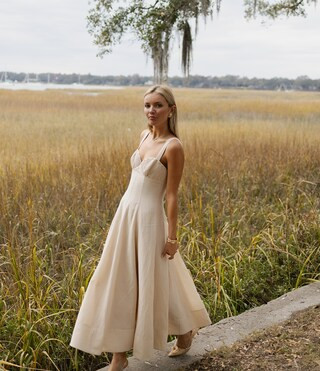 Antonio Melani x Style by Simkins Page Soutache Linen Blend Sweetheart Sleeveless Dress | Dillard... | Dillard's