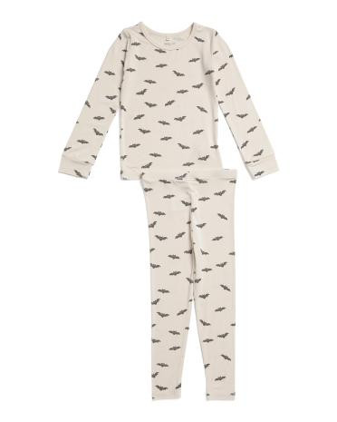 Infant And Toddlers 2pc Bat Print Pajama Set | Boys' Pajamas | TJ Maxx | TJ Maxx