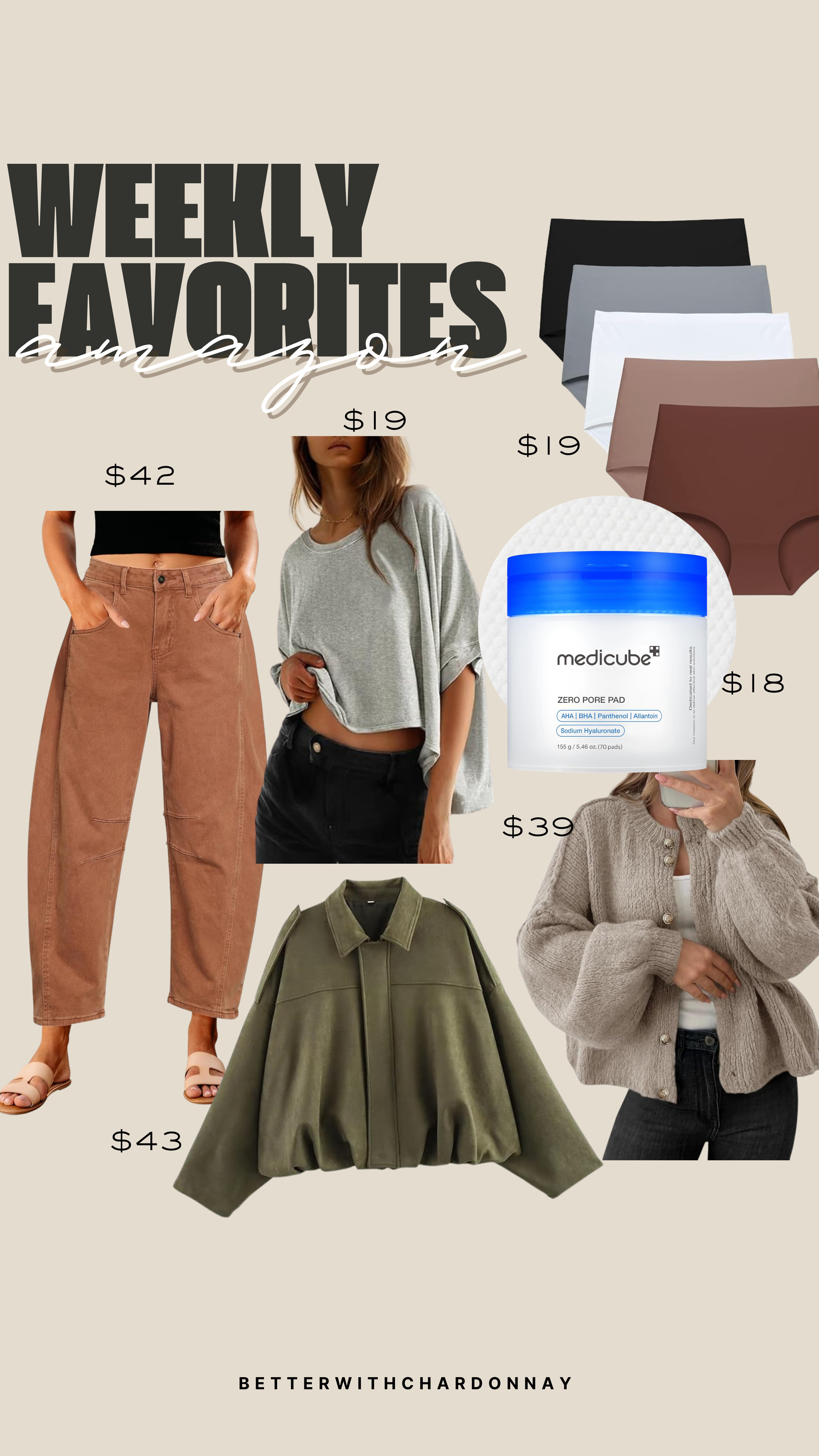 Amazon weekly favorites!

amazon finds, amazon fashion, amazon finds, amazon outfits, amazon fall style 

 #LTKSeasonal #LTKFindsUnder50 #LTKFindsUnder100