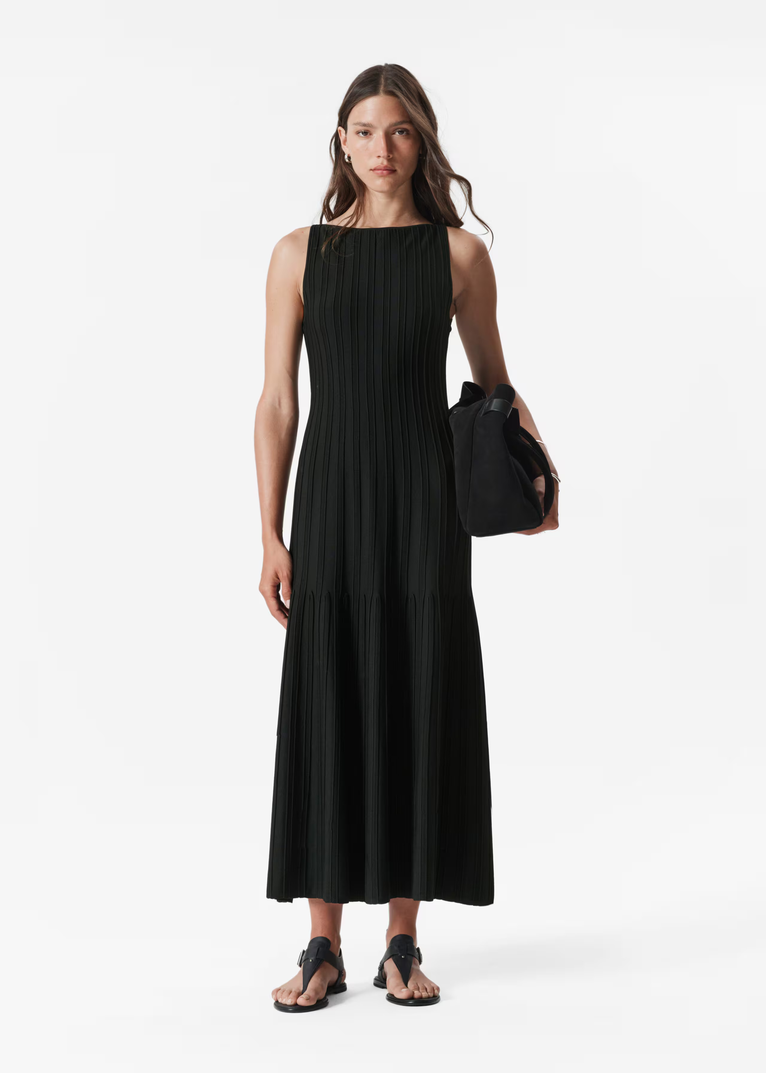Rib-Knit Midi Dress | & Other Stories UK