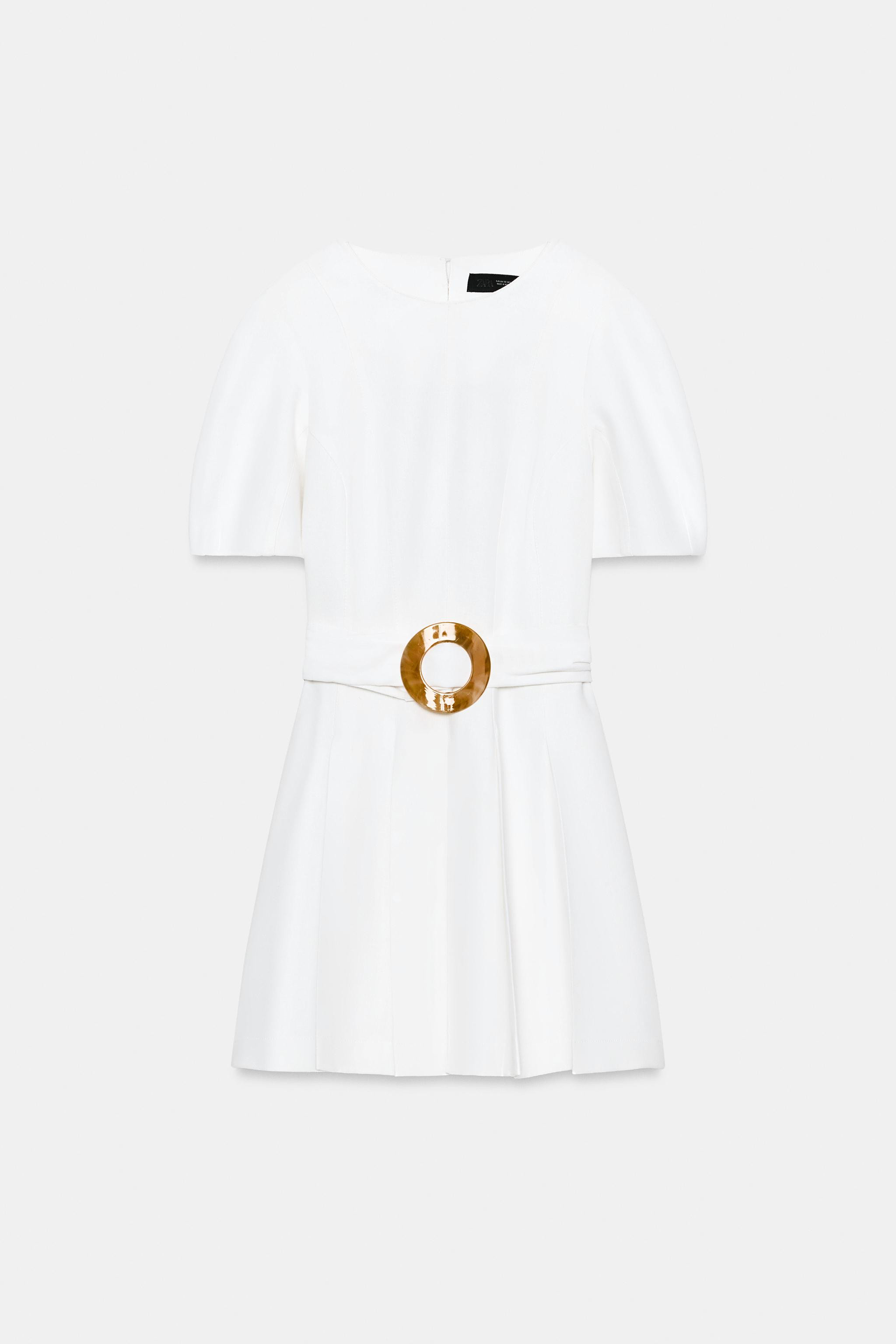 BELTED MINI DRESS | Zara US