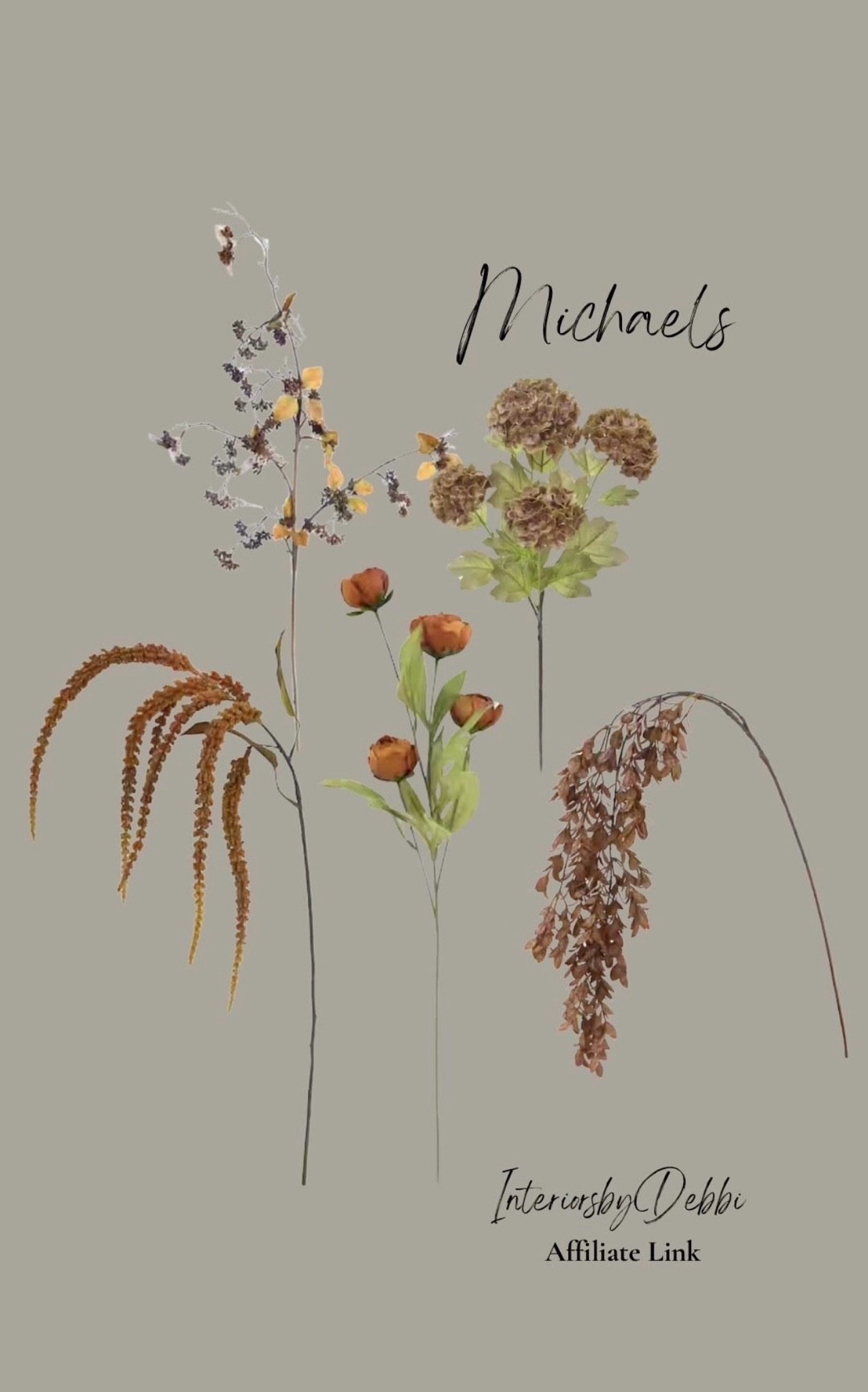 Michaels Faux Stems
Fall stems, faux florals, transitional home, modern decor, amazon find, amazon home, target home decor, mcgee and co, studio mcgee, amazon must have, pottery. barn, Walmart finds, affordable decor, home styling, budget friendly, accessories, neutral decor, home finds, buy new arrival, coming soon, sale alert, high end look for less, Amazon favorites, Target finds, cozy, modern, earthy, transitional, luxe, romantic, home decor, budget friendly decor #michaelsstores

#LTKSeasonal #LTKHome