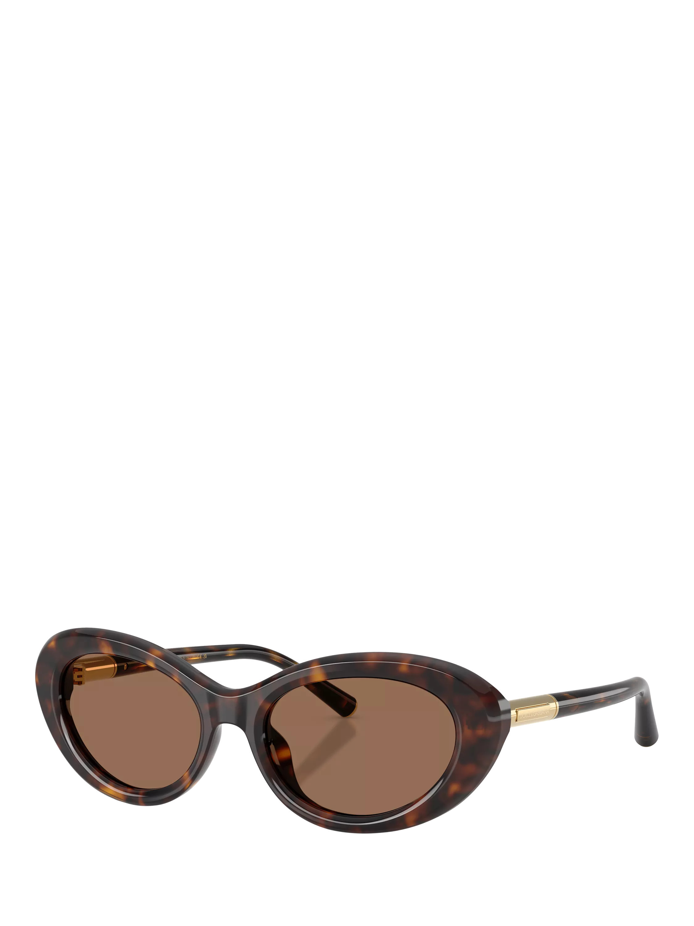 Dolce & Gabbana DG4519 Women's Oval Sunglasses | John Lewis (UK)