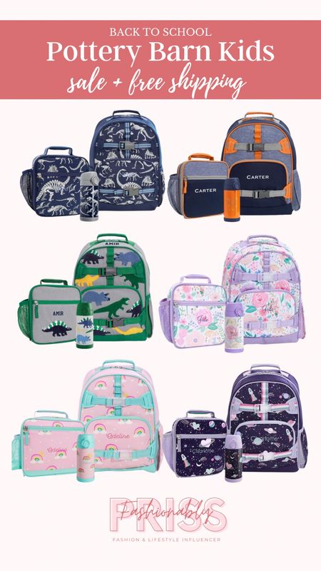 Pottery Barn Kids sale!
Back to school
Backpacks & Lunch boxes 

#LTKkids #LTKfamily #LTKBacktoSchool