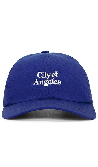 City Of Angeles Cap in Blue | Revolve Clothing (Global)