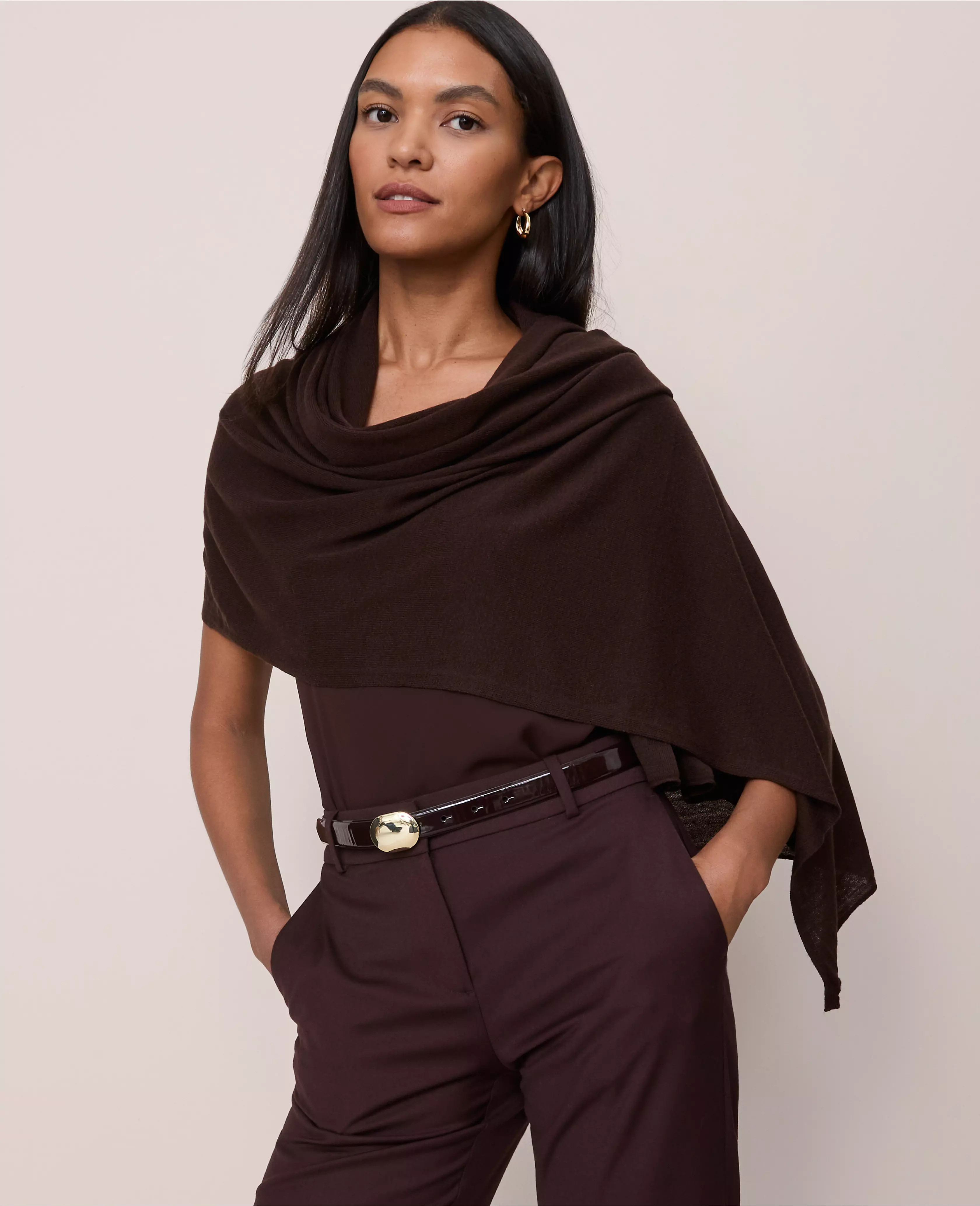 Oversized Wrap Scarf | Ann Taylor