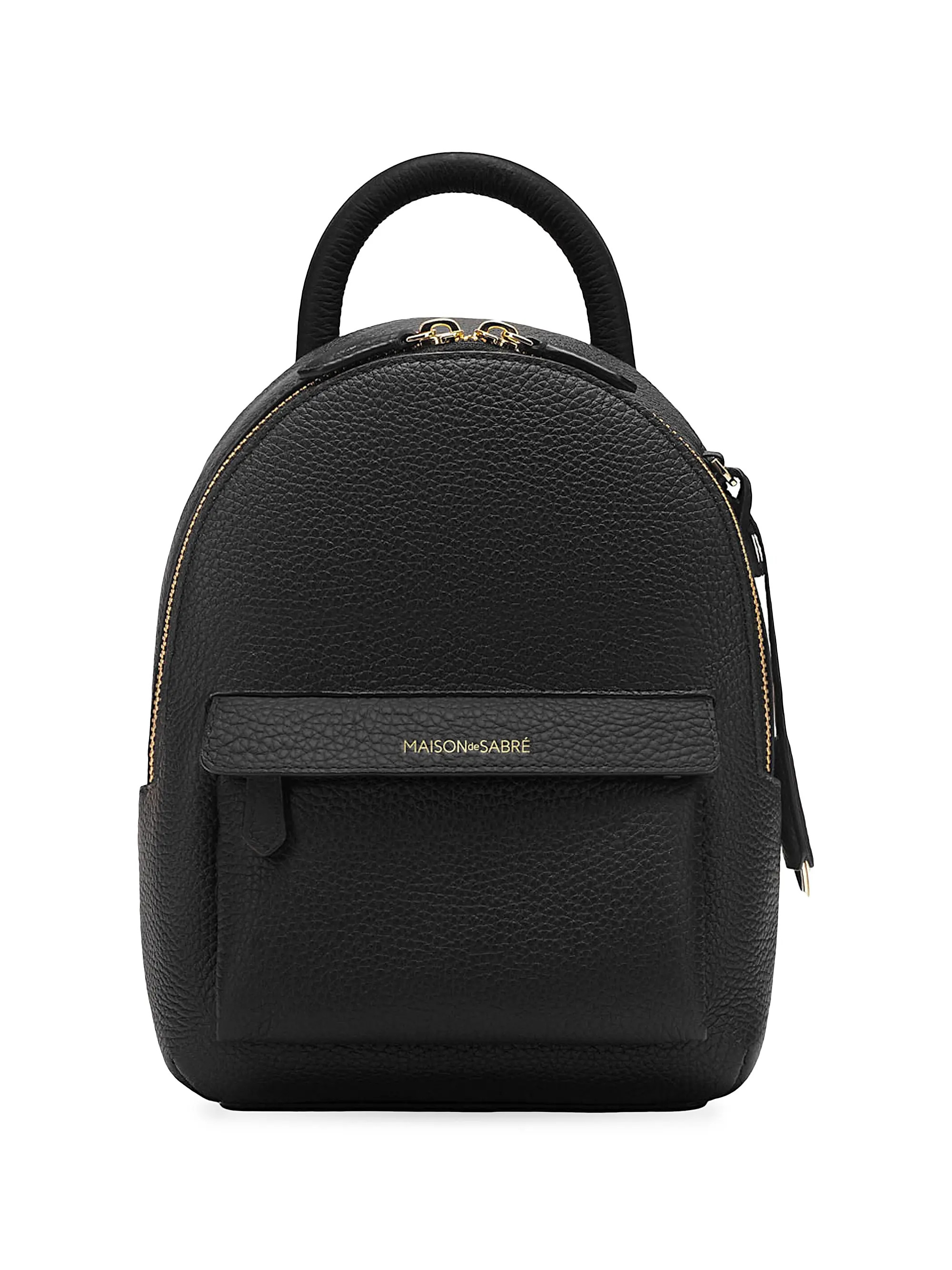 Leather Mini Backpack | Saks Fifth Avenue