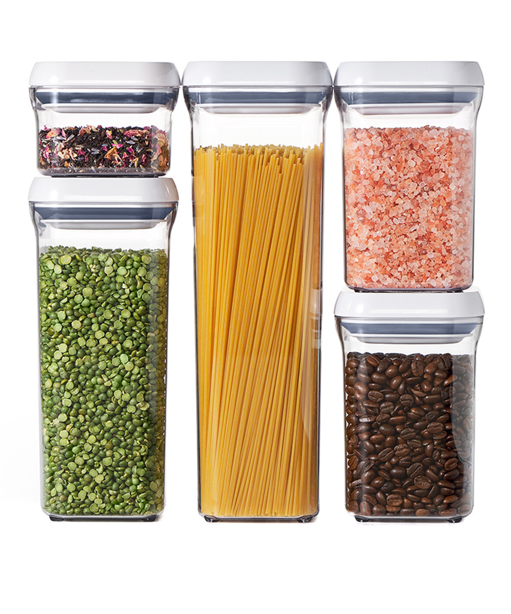 OXO Food Storage Containers - Good Grips POP Five-Piece Container Set | Zulily
