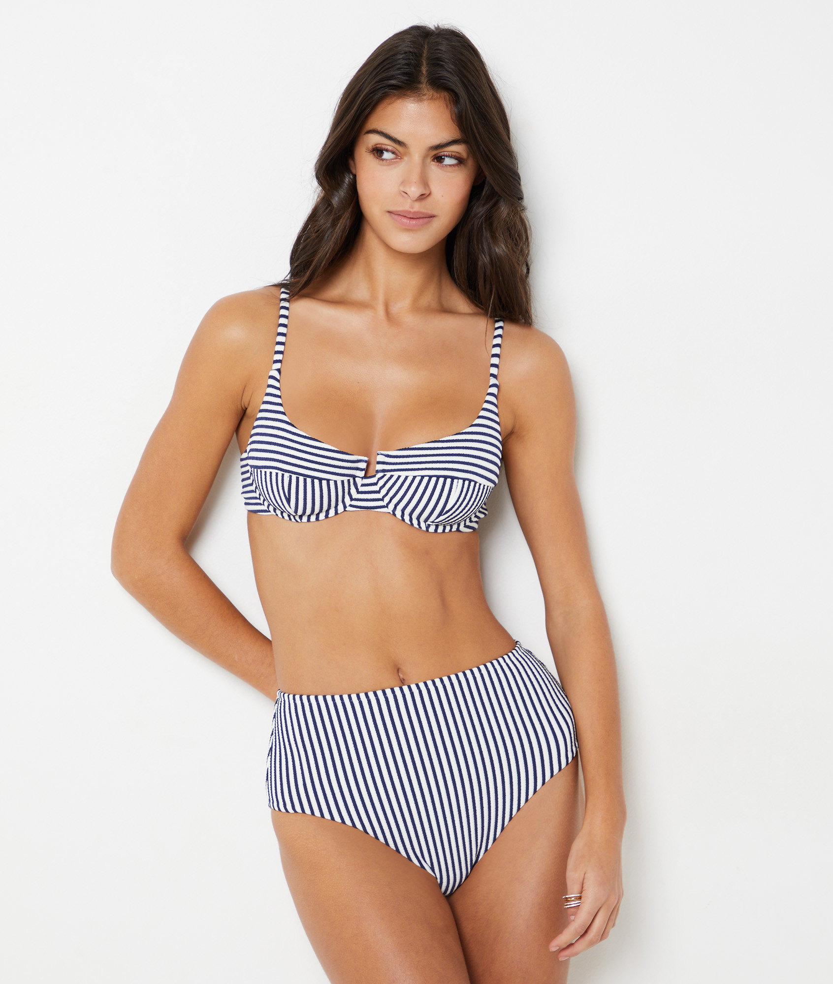 Corbeille haut de maillot rayé AUTRE POLYAMIDE - ETAM | Etam FR