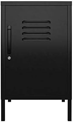 Amazon.com: REALROOMS Shadwick Metal Locker End Table, Black : Home & Kitchen | Amazon (US)