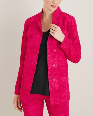 Croco Cargo Jacket | Chico's