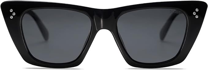 SOJOS Retro Trendy Cat Eye Polarized Sunglasses for Women Cute Stylish UV400 Sunnies SJ2199 | Amazon (US)