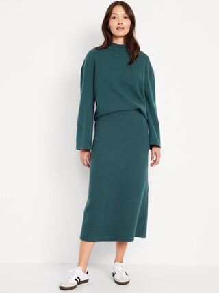Cozy Knit Midi Skirt | Old Navy (US)