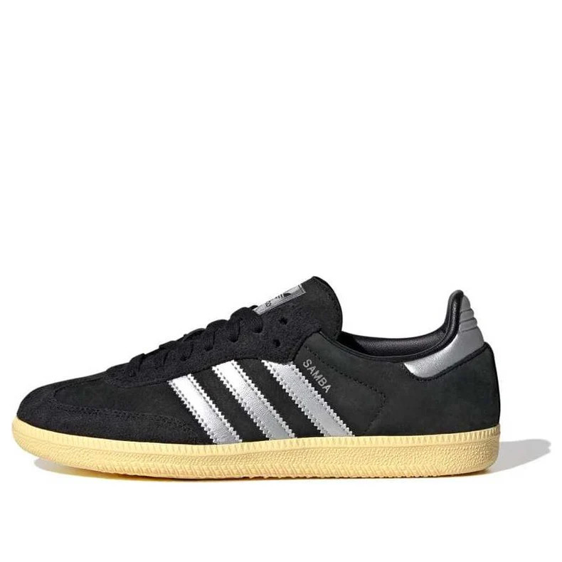 (WMNS) adidas Samba OG 'Black Matte Silver' | KICKS CREW