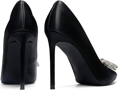 DREAM PAIRS Women's High Heels for Women Classic Pointed Closed Toe Heels Sexy Sparkly Rhinestone... | Amazon (US)