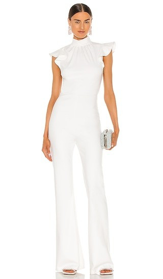 Amanda Uprichard X REVOLVE Davina Jumpsuit in Ivory. - size S | Revolve Clothing (Global)