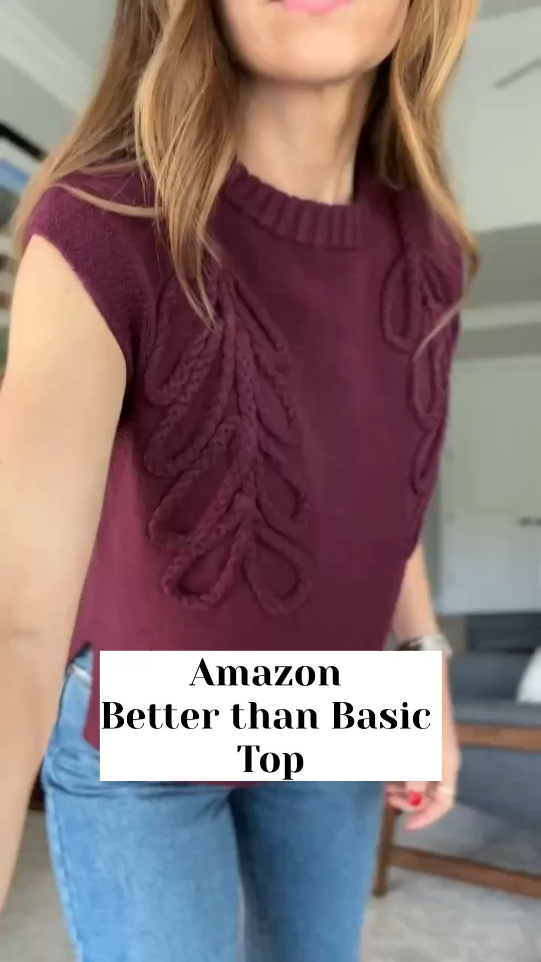 Loving the color and details on this better than basic top from Amazon!

#LTKgrwm