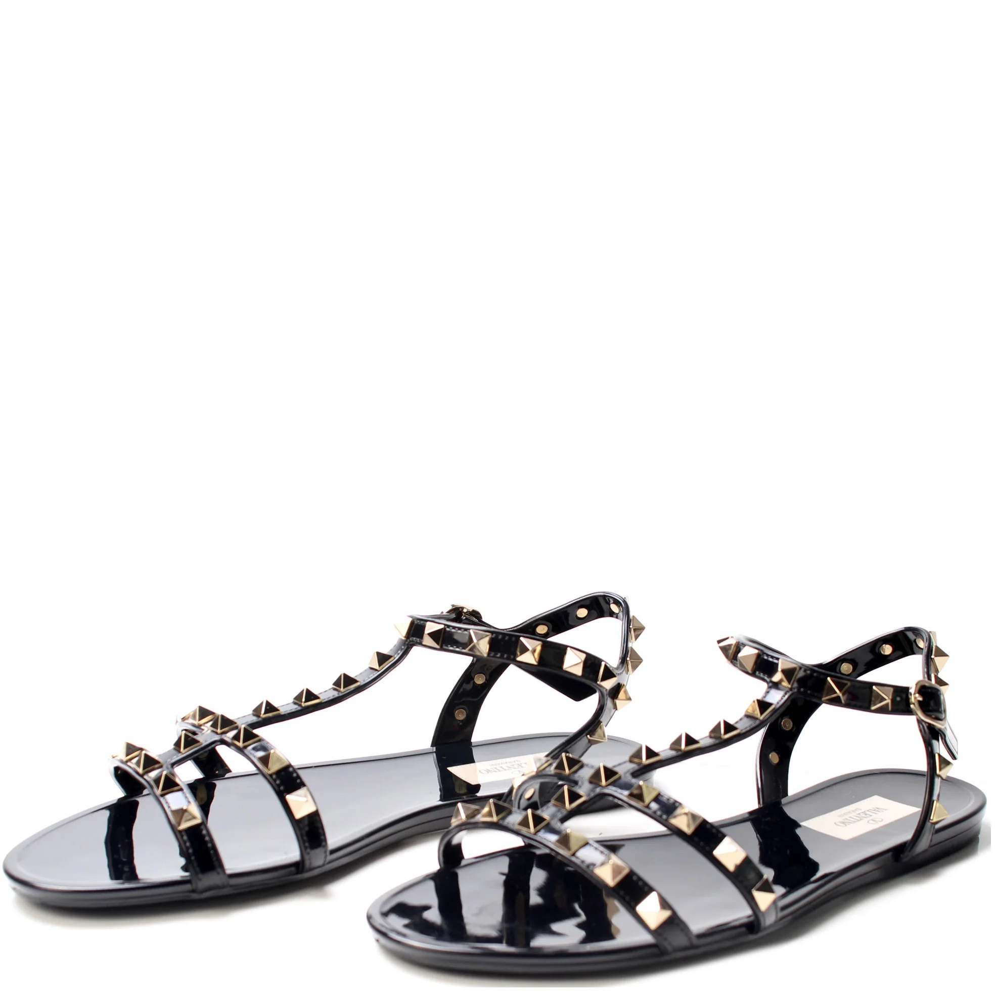 Rockstud Jelly Sandals Size 39 | Keeks Designer Handbags