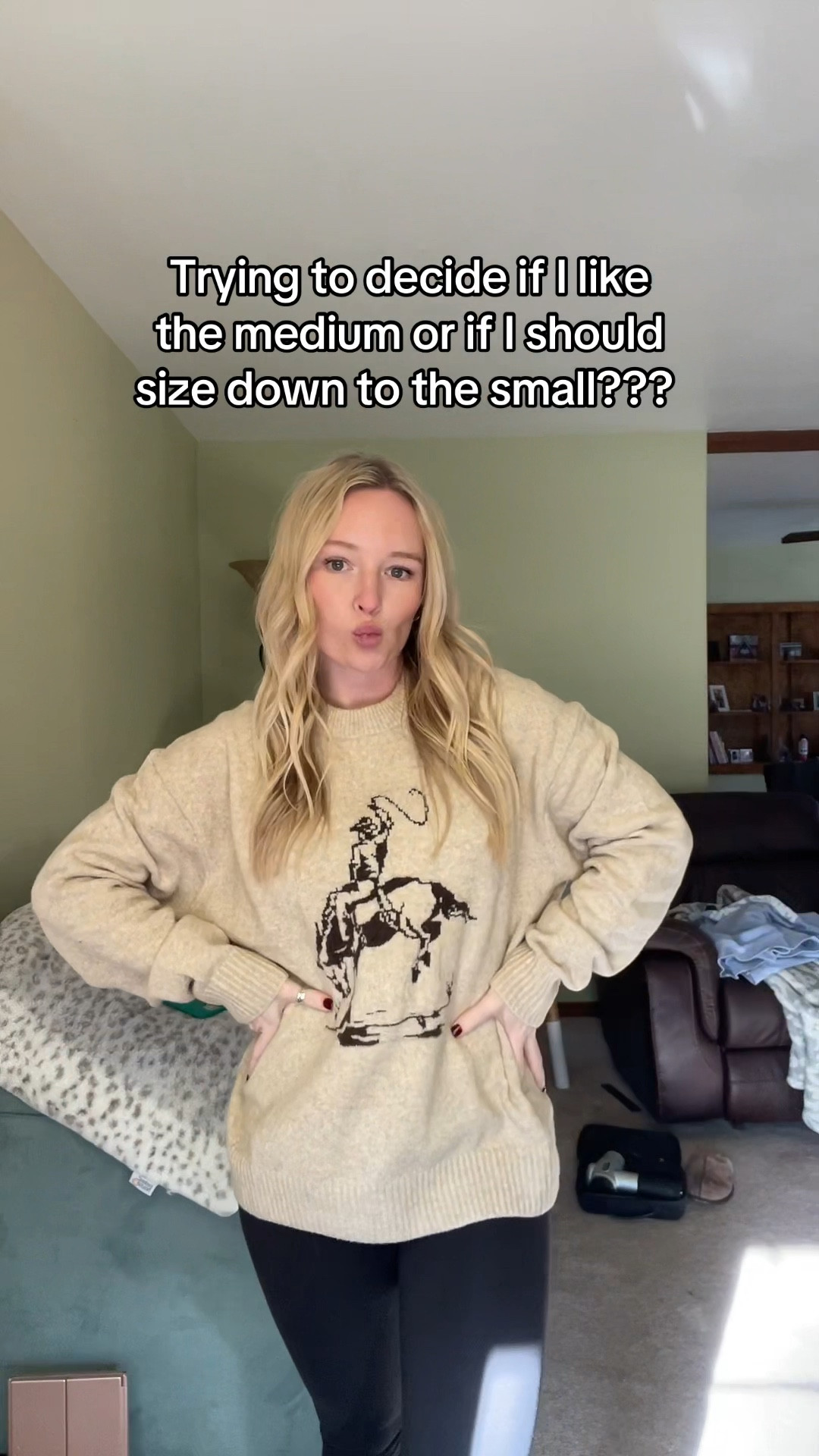 Viral cowboy sweater wearing a size medium! I’m 5’2 for reference! 

Abercrombie sweater, Abercrombie style, Abercrombie outfit, Abercrombie partner, cowboy sweater, coastal cowgirl, spring outfit, winter style, cozy outfit

#LTKSeasonal #LTKFindsUnder100 #LTKGiftGuide