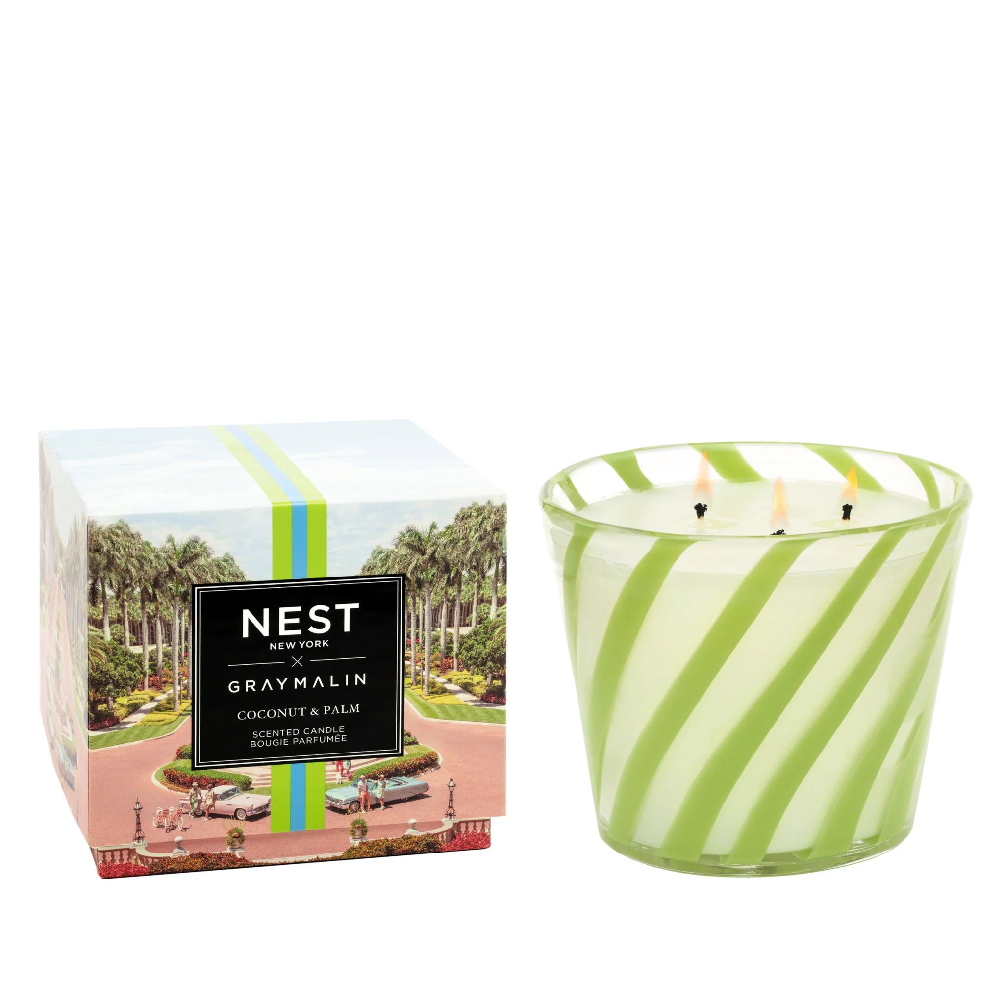 NEST x Gray Malin Coconut & Palm 3-Wick Candle | Bluemercury, Inc.