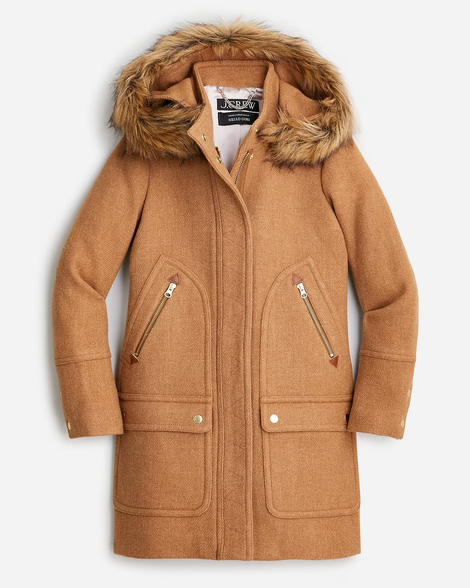 Pre-order New chateau parka in Italian stadium-cloth | J. Crew US