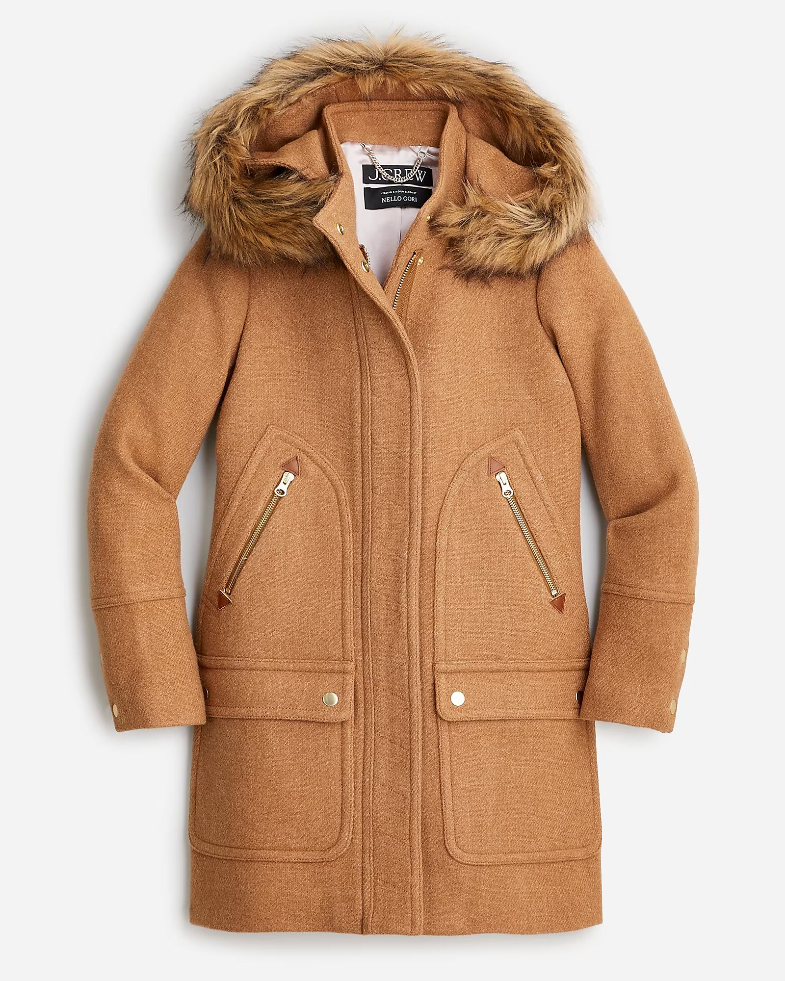 Pre-order New chateau parka in Italian stadium-cloth | J.Crew US