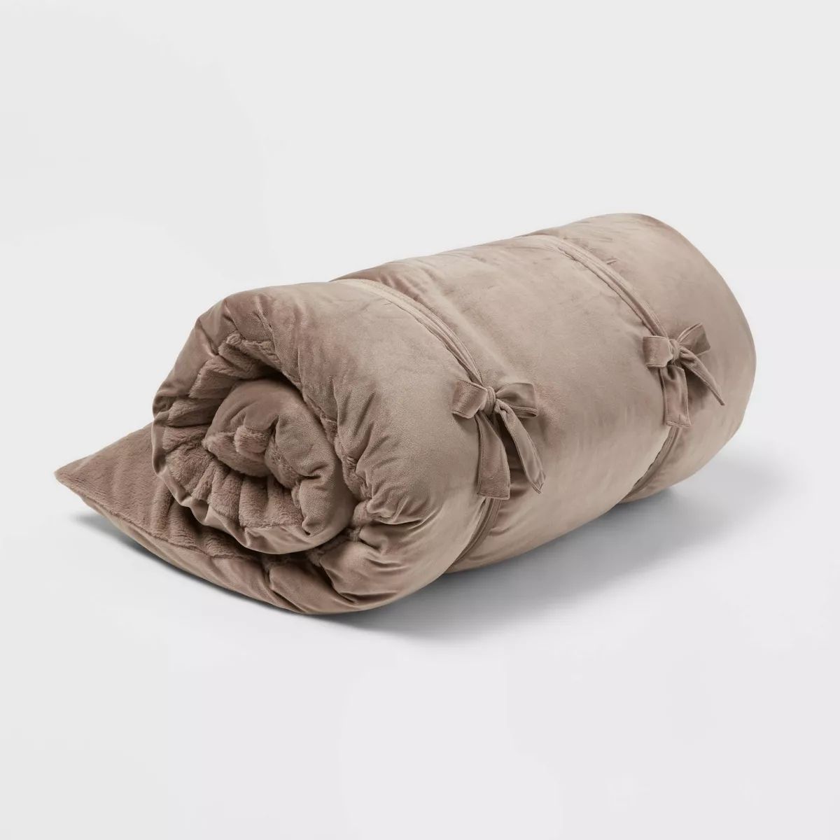 Luxe Faux Fur Lounge Pillow Brown - Threshold™ | Target