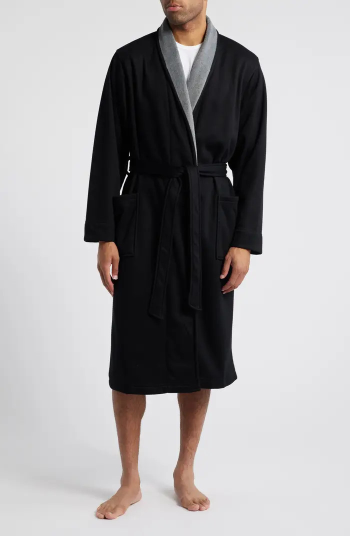 Nordstrom Essential Fleece Lined Robe | Nordstrom | Nordstrom
