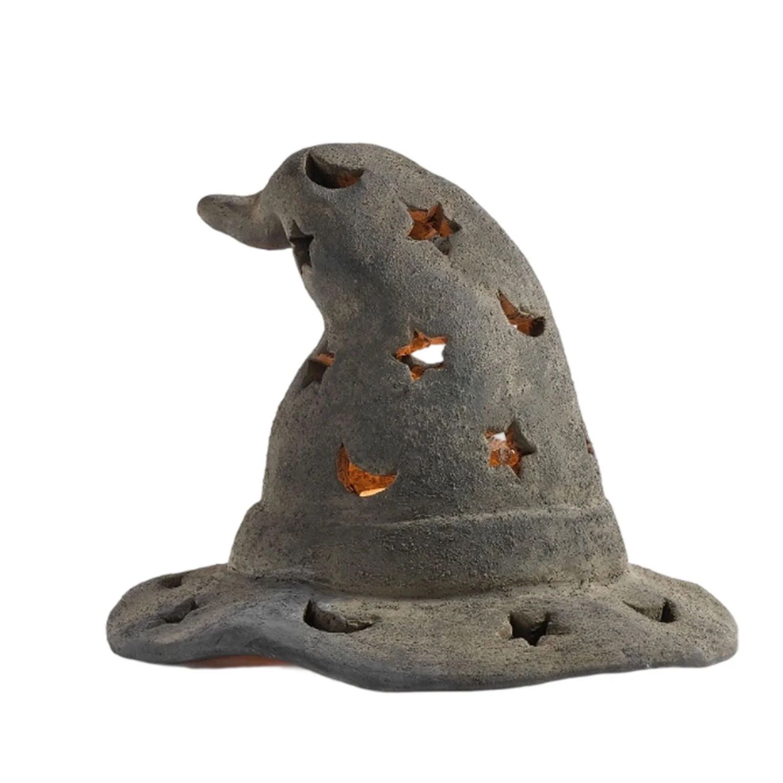 Handmade Glowing Witch Hat Decor with Soft Glow Effect - Halloween Porch Light, Indoor Tabletop M... | Walmart (US)