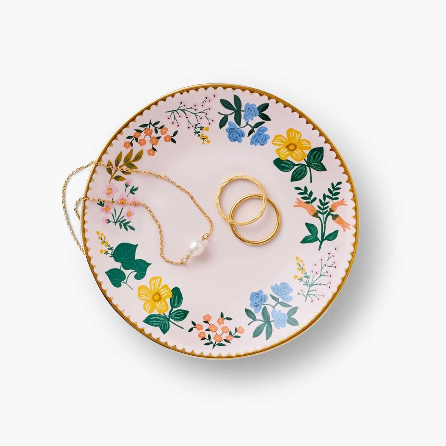 RIFLE PAPER CO. Wildwood Ring Dish, Protect Your Trinkets and Jewelry, Minimize Loss, Organize De... | Amazon (US)