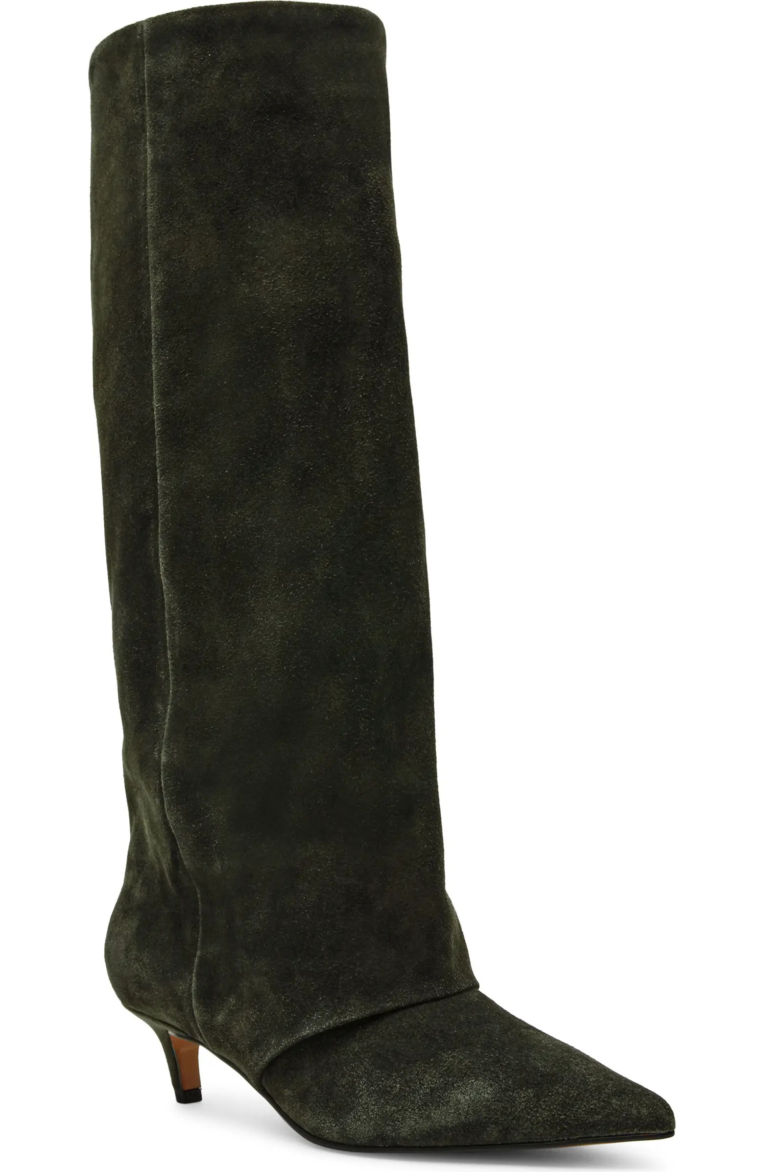 Steve Madden Luca Kitten Heel Knee High Boot (Women) | Nordstrom | Nordstrom