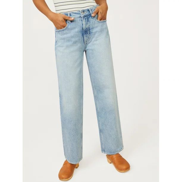 Free Assembly Women's Relaxed 90's Jeans | Walmart (US)