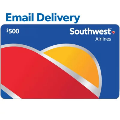 Southwest Airlines $500 Email Delivery Gift Card | Sam's Club