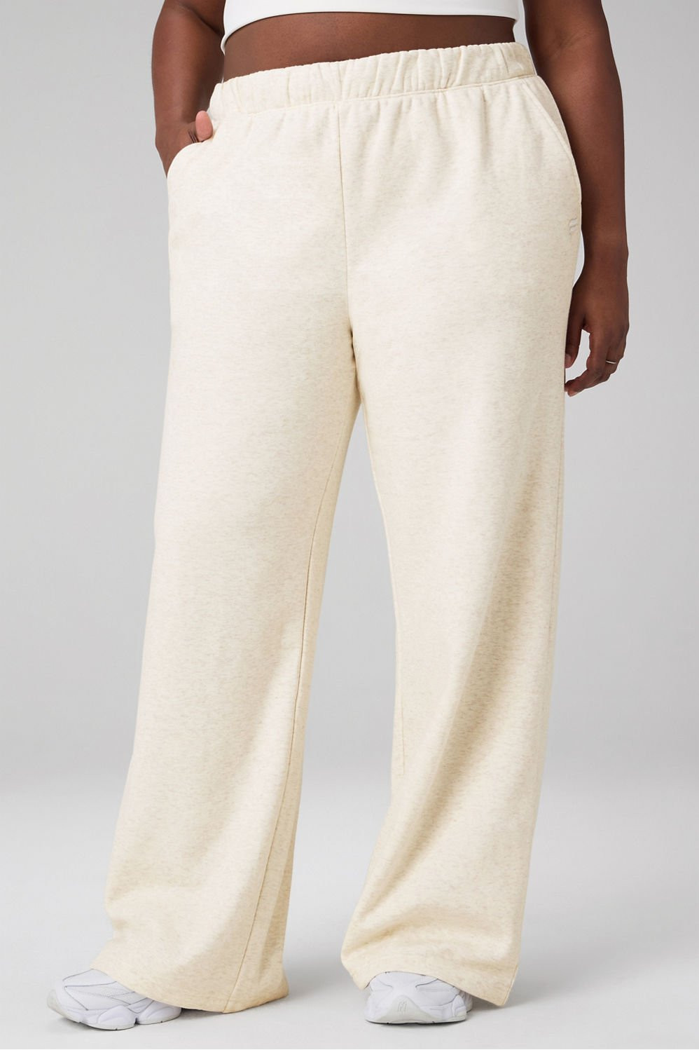 Cozy Fleece Wide Leg Sweatpant | Fabletics
