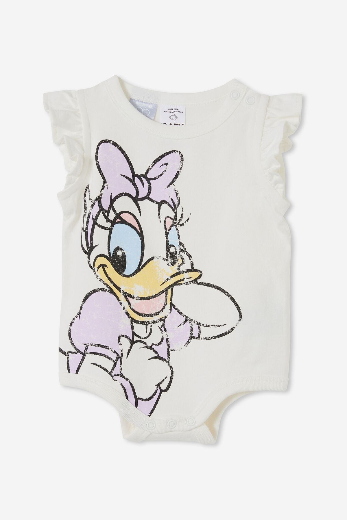 The Sleeveless Ruffle Bubbysuit Lcn | Cotton On (US)