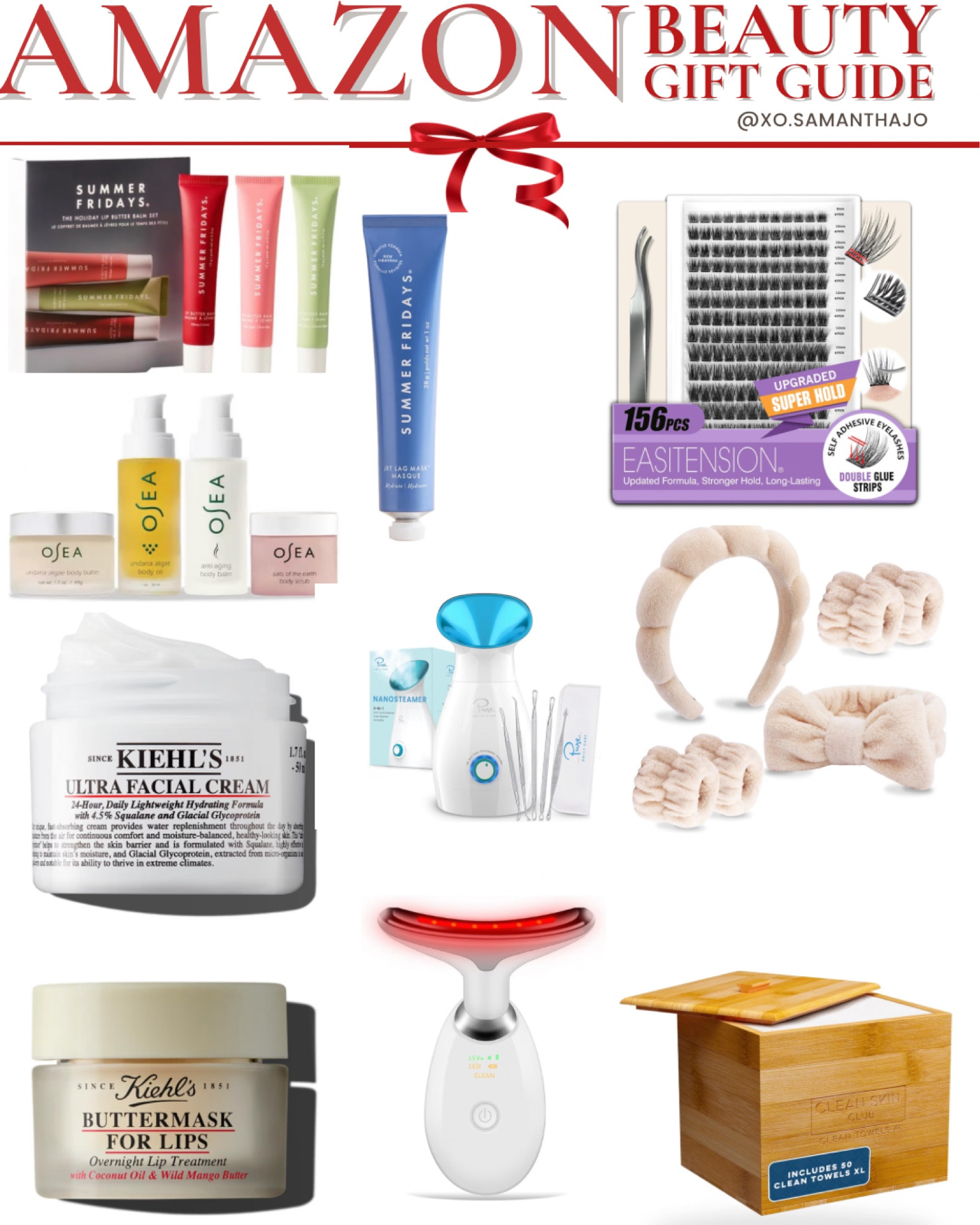 Beauty gifts - stocking stuffers - gifts for her - skin care - facials - mother in law gifts - favorite things - gift guide 

#LTKBeauty #LTKHoliday #LTKGiftGuide