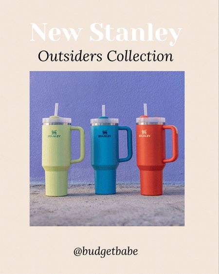 New Stanley gear in five vibrant colors “Outsiders Collection” 

#LTKtravel #LTKunder50 #LTKGiftGuide