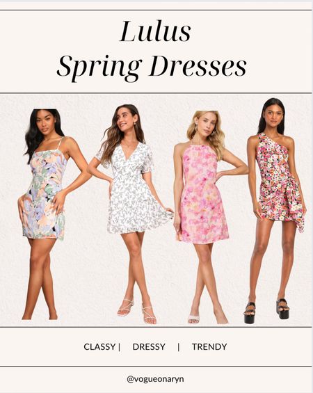 Lulus spring dresses, save 20%, summer dresses , spring dresses 

#LTKSeasonal #LTKfindsunder50 #LTKsalealert