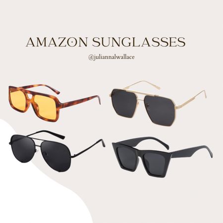 Amazon sunglasses 
Quay dupes

#LTKSummerSales #LTKU #LTKFindsUnder50