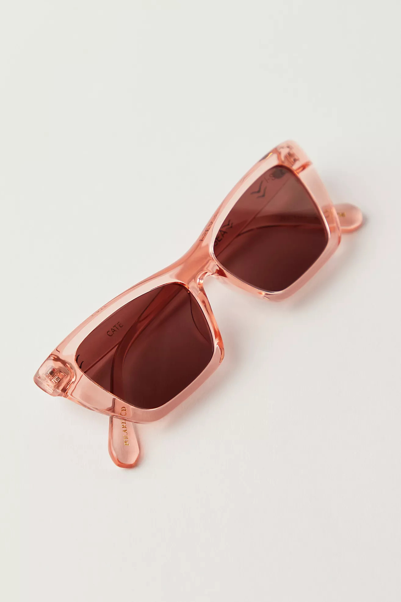 Cate Polarized Winged Square Sunglasses | Free People (Global - UK&FR Excluded)