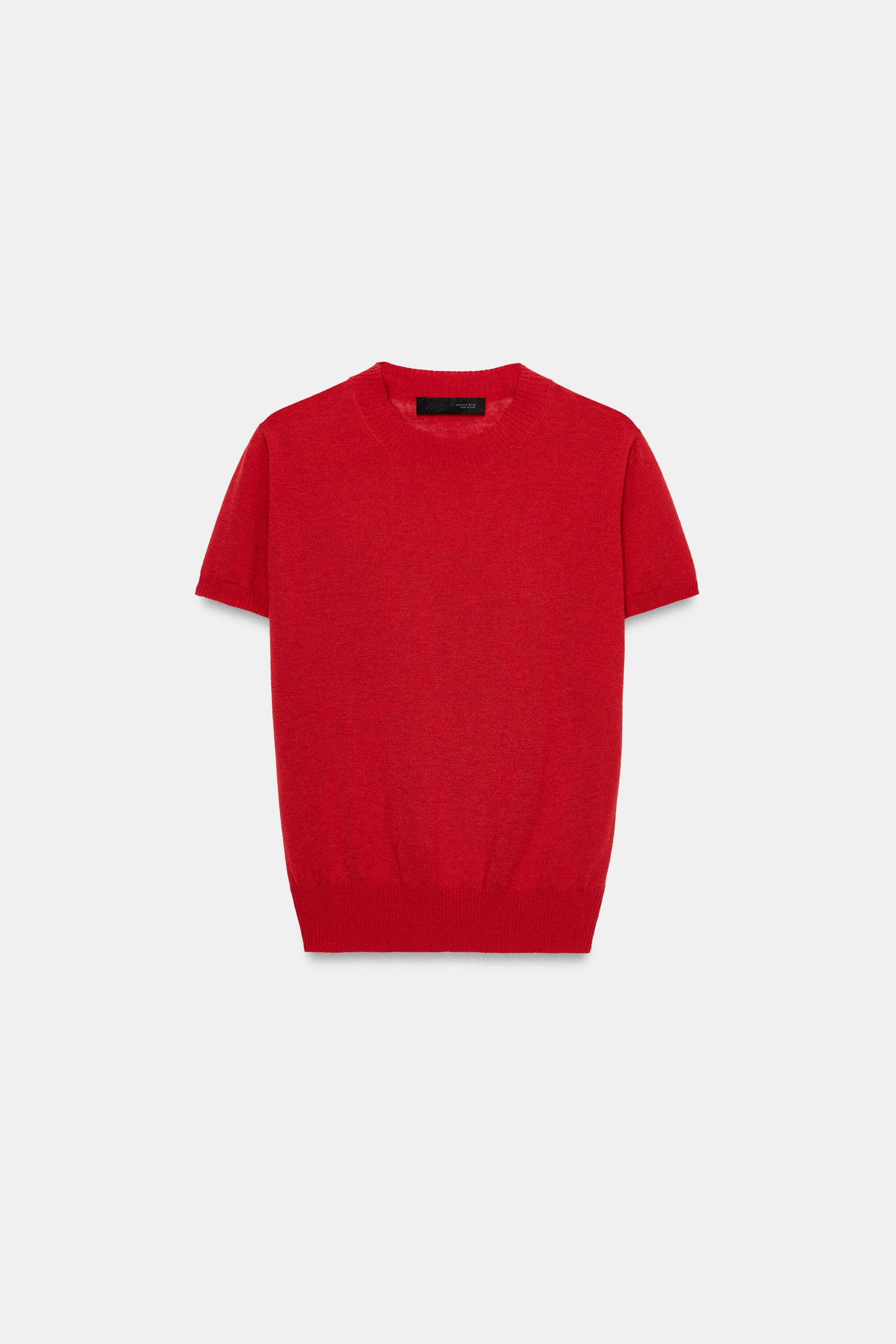 WOOL KNIT TOP | Zara US