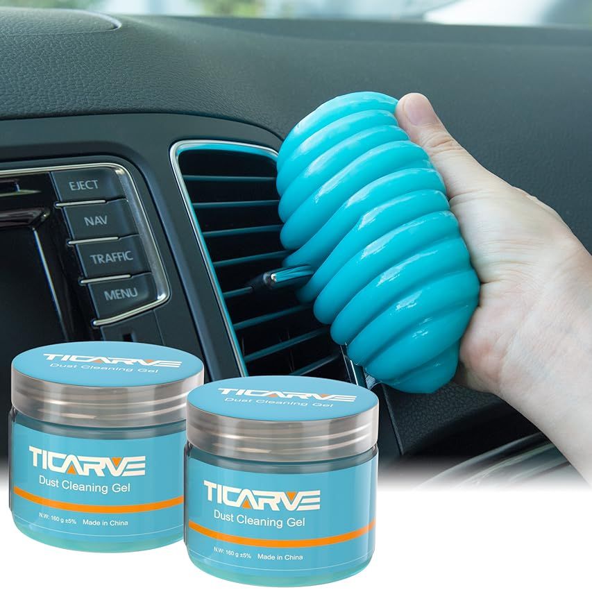 TICARVE Cleaning Gel for Car Detailing Tools Car Cleaning Kit Automotive Dust Air Vent Interior Deta | Amazon (US)