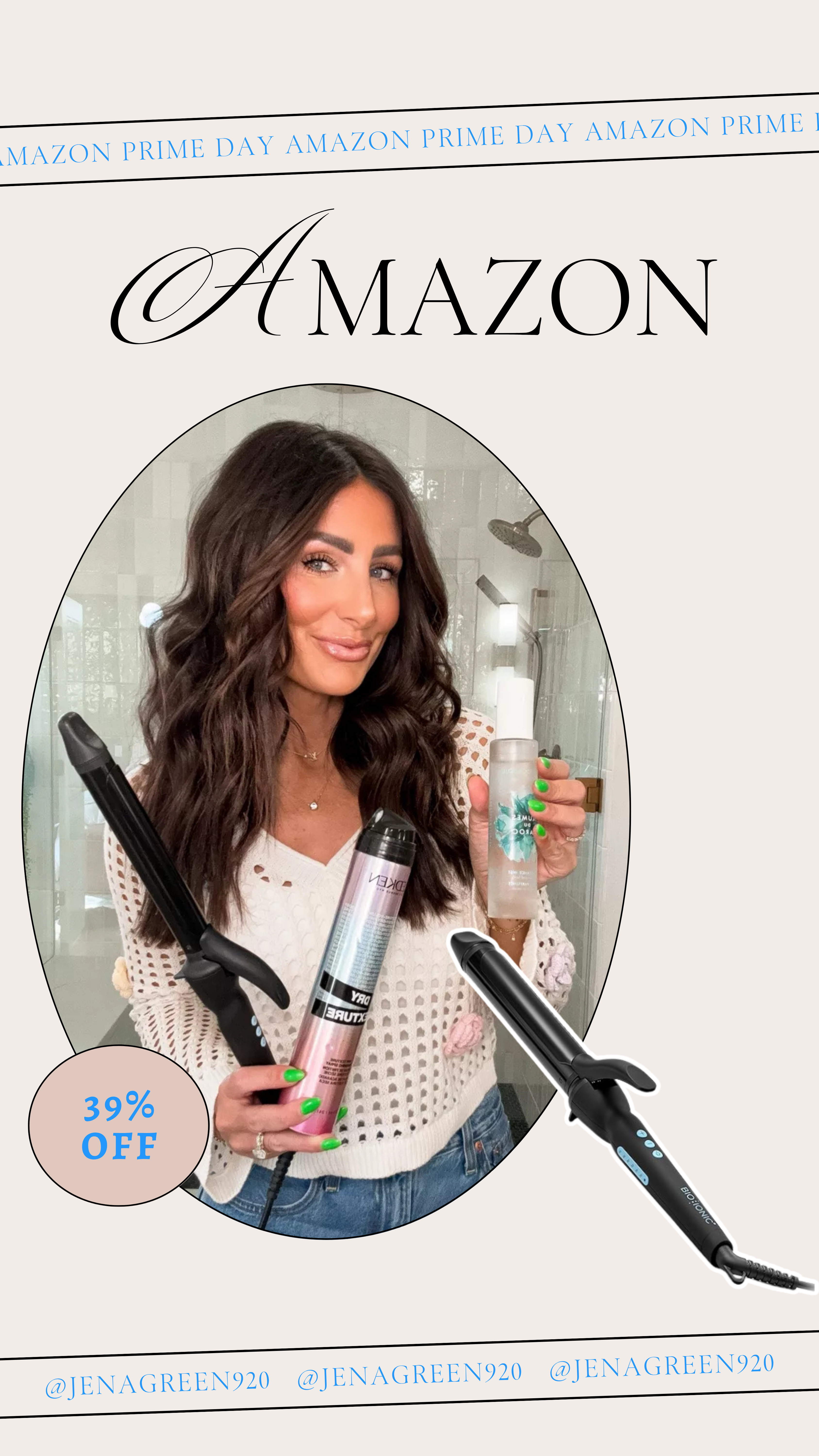 Amazon Deals | Amazon Bio Ionic Curling Iron | Favorite Curling Iron 

 #LTKSeasonal #LTKSaleAlert #LTKBeauty