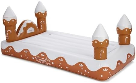 FUNBOY Kids Gingerbread House Holiday Sleepover Travel Bed & Air Mattress. Perfect for Sleepovers... | Amazon (US)