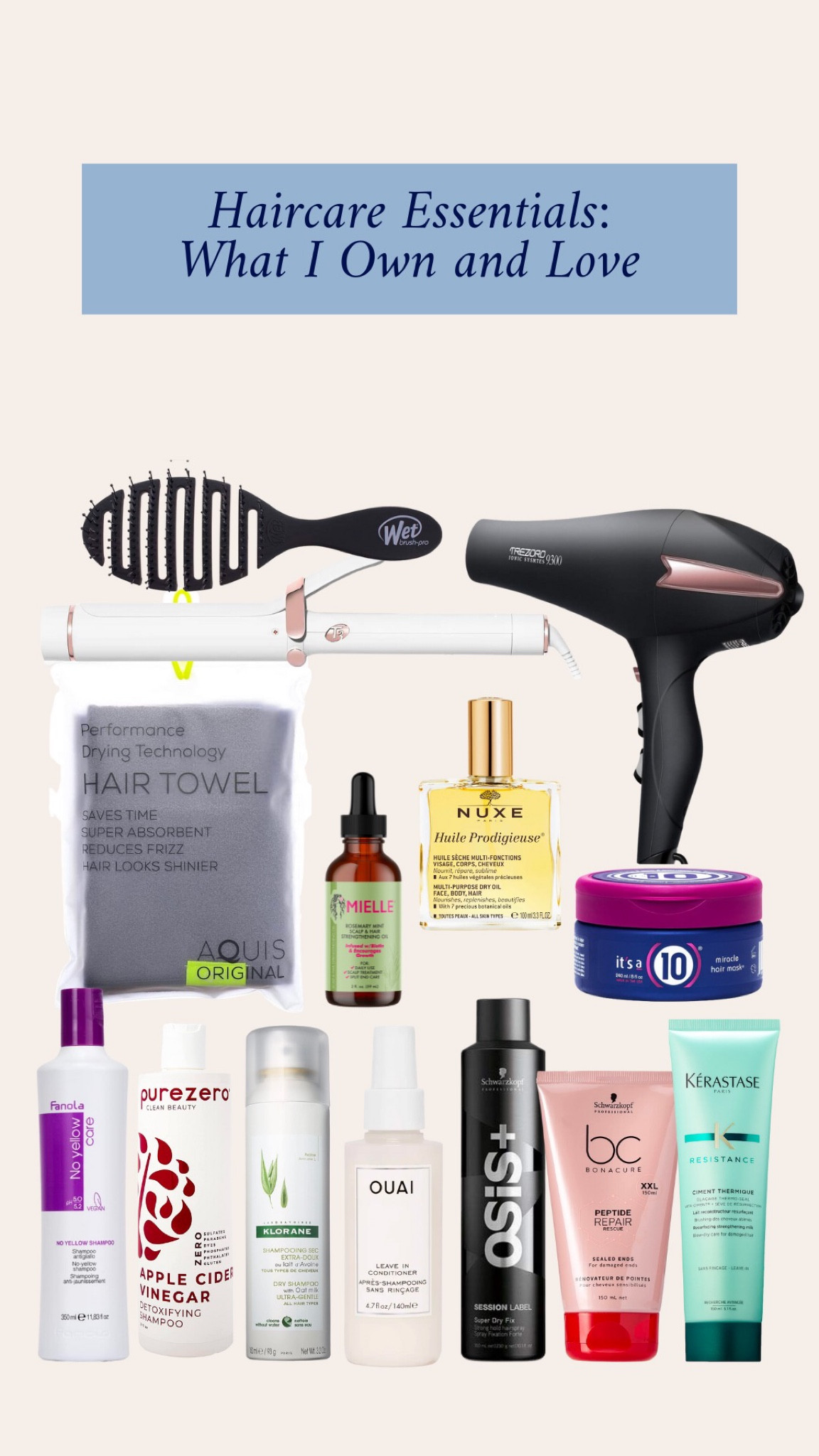 My haircare routine essentials!

#LTKunder50 #LTKbeauty #LTKFind